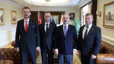 Yeni Başkanlardan Turan’a Ziyaret