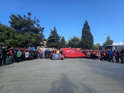Zığındere Harp Yolu Şehitlere Saygı Yürüyüşü Gerçekleştirildi